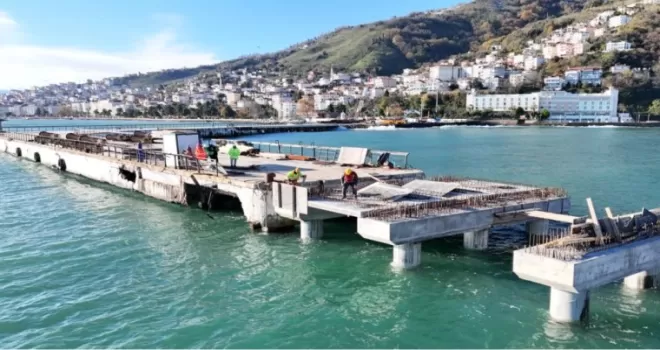 Ordu’da Altınordu rıhtımı yeniden canlanıyor