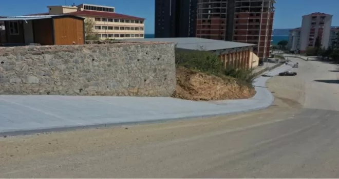 Ordu’da Fatsa Dolunay’a modern kaldırım
