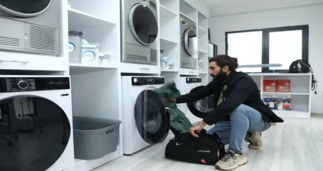 Ordu’da öğrencilere ücretsiz çamaşırhane hizmeti