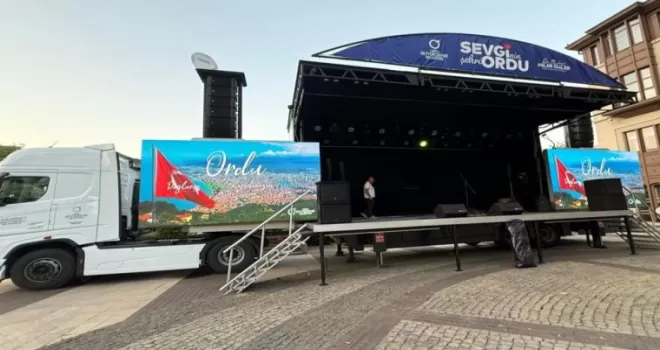 Ordu’da ‘Sevgi Tırı’ yolculuğa başlıyor