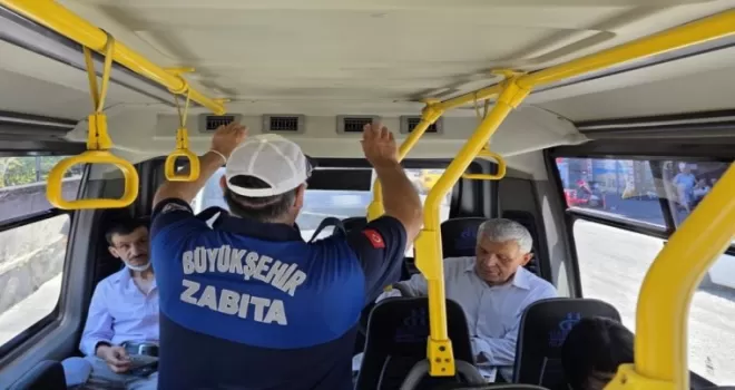 Ordu’da toplu taşımada klima denetimi