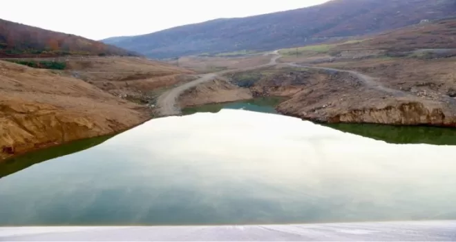 Ordu Korgan Barajı’nda su tutumuna başlandı