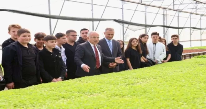 Ordu’nun genç çiftçileri seralarda eğitim aldı