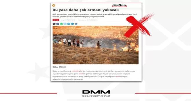 Ormanlarla ilgili ’torba yasa’ iddiaları yalanlandı