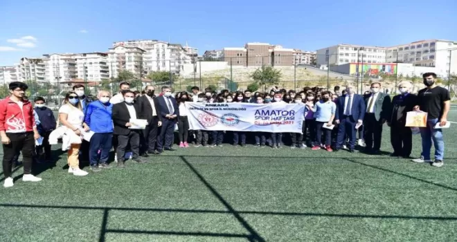 Oryantiring heyecanı Mamak’ta yaşandı
