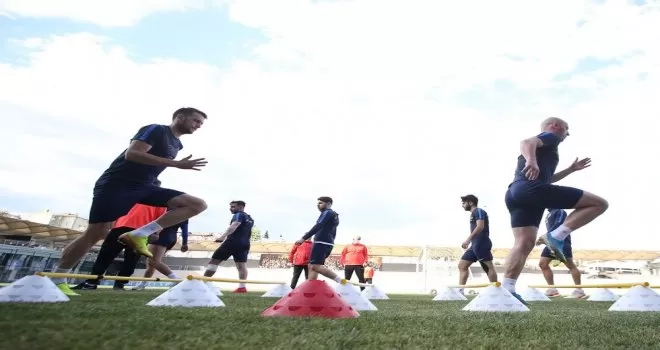 Osmanlıspor kuvvet çalıştı

