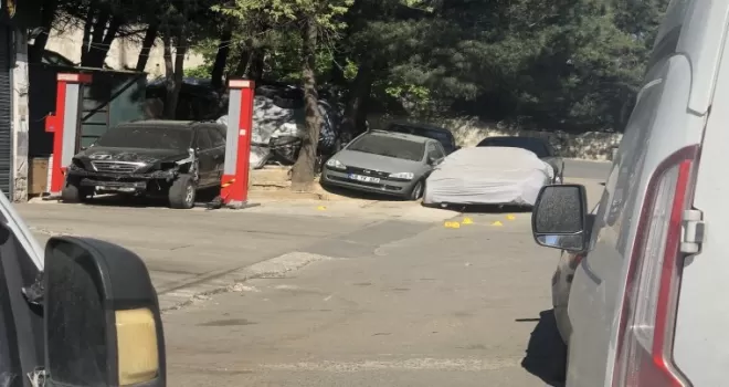 Oto tamirci dükkanına silahlı saldırı
