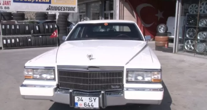 (Özel) 1970 model aracı için jant istedi, arabanın ilk sahibi ile karşılaştı
