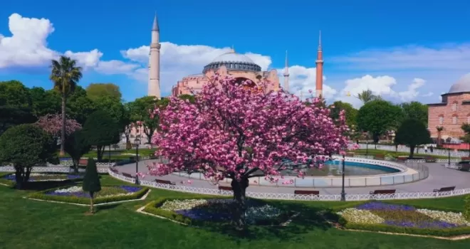 (Özel) 4 mevsim Ayasofya hayran bıraktı
