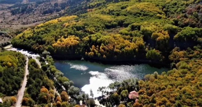 (Özel) Başkent’tin Karagöl’ünde renk cümbüşü
