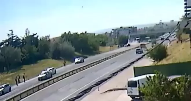 Büyükçekmece’deki feci kaza 