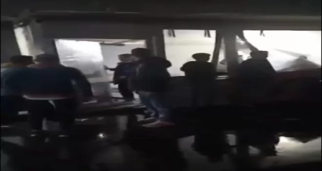 Esenyurt’ta laf atma tartışmasında ortalık savaş alanına döndü