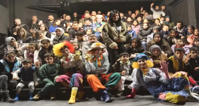 Özel gereksinimli bireyler kahkahaya boğuldu