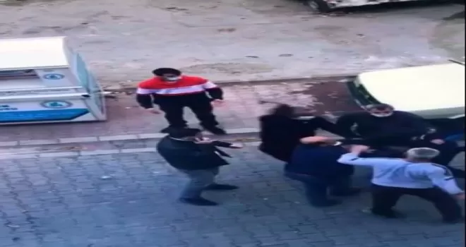 Hırsızlık şüphelisinin kafasına ingiliz anahtarıyla böyle vurdu