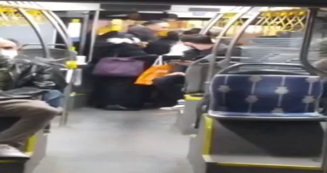  İETT şoförü yolcuya saldırdı