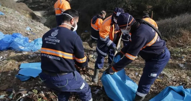 (ÖZEL) İHA’nın haberi ses getirdi: Çöp dağı temizlendi
