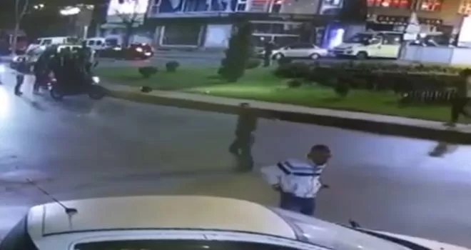 İstanbul’da feci kaza kamerada