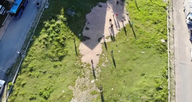 İstanbul’da mahalle maçı tutkusu kısıtlama dinlemedi