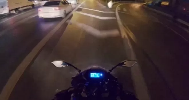 İstanbul’da ölümüne kısıtlama yolculuğu kamerada