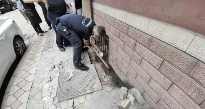  İtfaiyenin yılan operasyonu