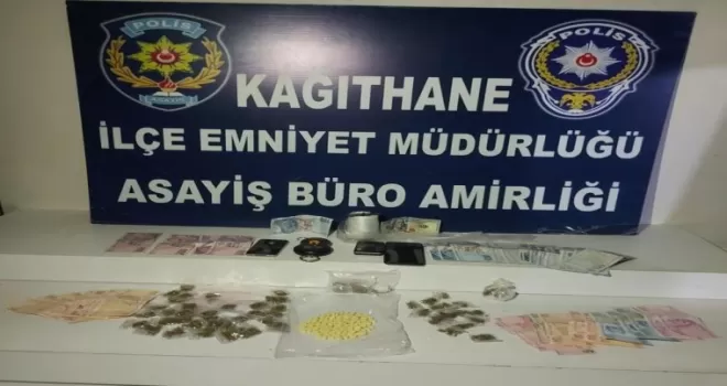 (Özel) Kağıthane’de uyuşturucu operasyonu: 4 gözaltı
