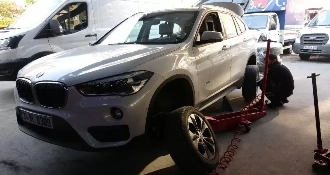  Kış lastiği uygulaması öncesi oto lastikçilerde yoğunluk