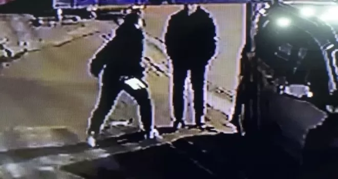 (Özel) Kız arkadaşının yanında dehşeti yaşadı
