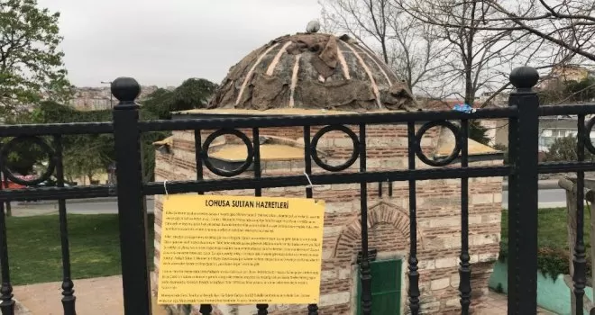  Lohusa Sultan Türbesini soyan hırsızlara adli kontrol