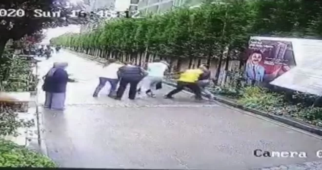(Özel)Lüks sitede ’boksörüm’ diyerek millete saldırdı
