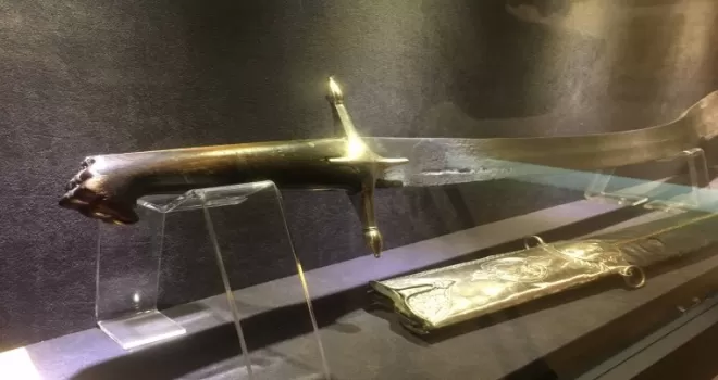 Osmanlı Devleti’ne ait en eski eser: Mihalgazi’nin kılıcı