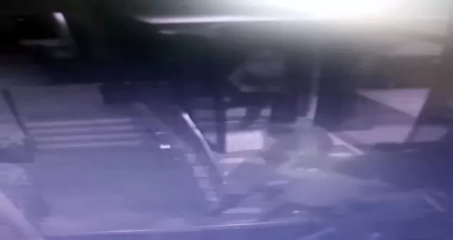 (Özel) Pitbullla fabrika bekçisine dehşeti yaşattılar
