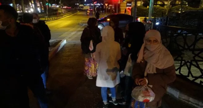 (Özel) Taksim’de dilenci operasyonu
