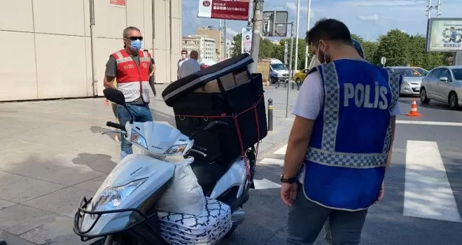 Taksim’de uygulamada polisi şoke eden görüntü