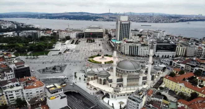 (ÖZEL) Taksim’in yeni silüeti AKM ile ortaya çıktı
