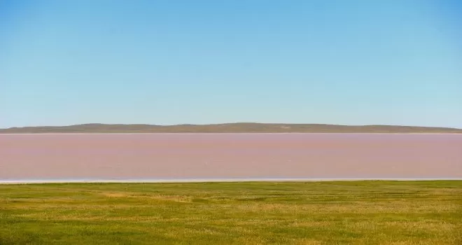 Tuz Gölü pembe renge büründü
