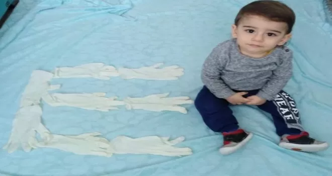 Yeni doğan bebeklerden ‘Evde Kal’ çağrısı