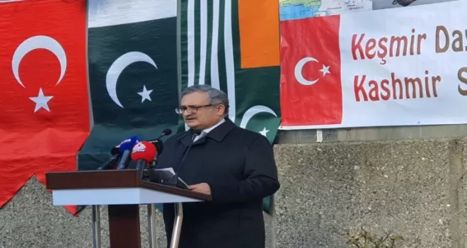 Pakistan Büyükelçiliği’nde Keşmir Dayanışma Günü programı
