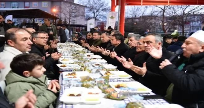 Panayır’da Ramazan sofrası kardeşliği büyüttü