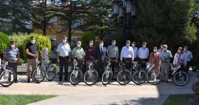 Pandemi sürecinde bisiklet sporuna teşvik
