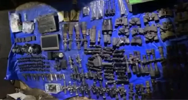 Pençe Kilit’te teröristlerce kullanılan mağaraya imha!