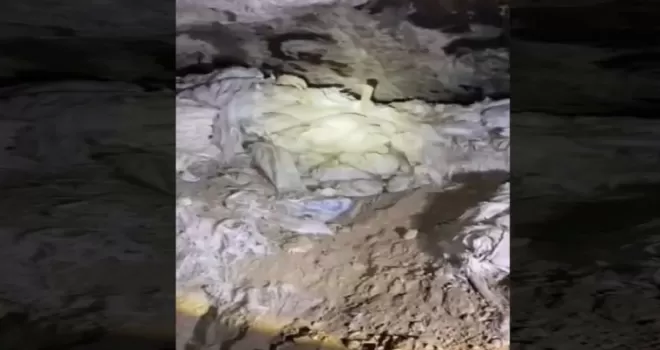 Pençe Kilit’te teröristlere ait mağaraya imha!