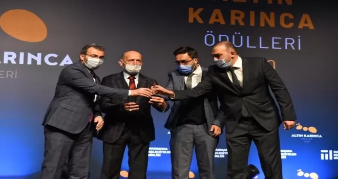 Pendik Belediyesi’ne Altın Karınca Ödülü
