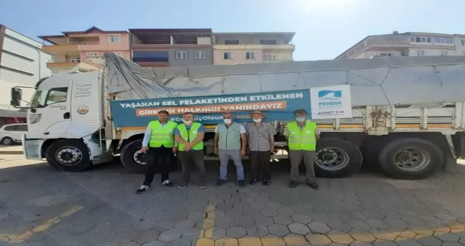 Pendik Belediyesinden Giresun’a yardım eli
