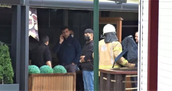 Pendik’te AVM’de yangın paniği
