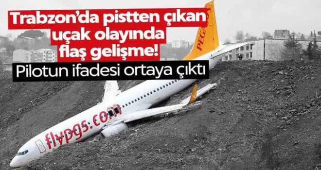 Pistten çıkan uçakta suçlu bulundu!