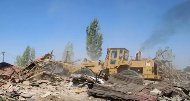 Planlı bir Çankaya için gecekondular yıkılıyor
