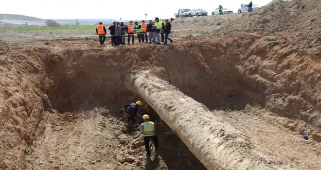 Polatlı’nın su sorunu çözülüyor
