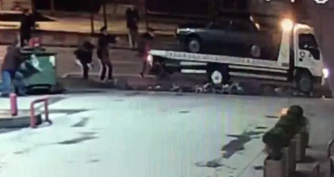 Pompalı tüfekle havaya rastgele ateş açtı, polis memurunu yaraladı
