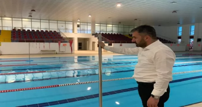 Pursaklar Belediyesi Yüzme Havuzu yeniden hizmette
