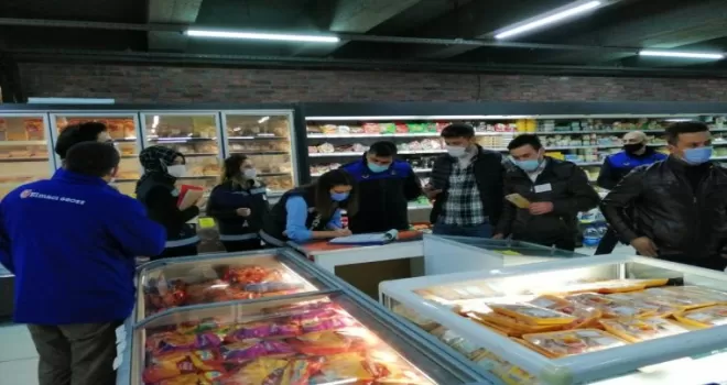 Pursaklar Belediyesinden marketlere sıkı denetim
